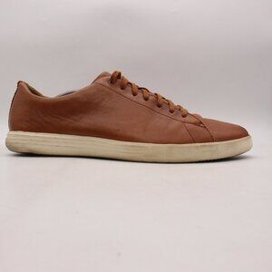 Cole Haan Grand OS Crosscourt II Men's 13 M Brown Casual Shoes Lace Up C26521